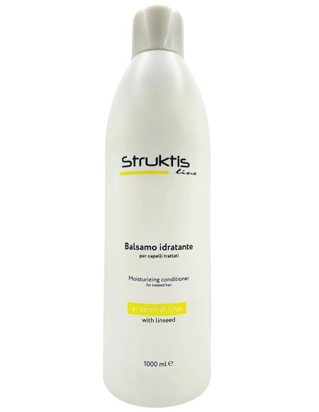 struktis balsamo per capelli 1000ml - semi di lino - capelli trattati: tuttocasashop.it: igiene e cura della persona