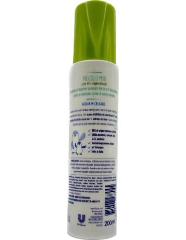 fissan piccolo mio - acqua micellare - 250ml - con bio ingredienti: tuttocasashop.it: igiene e cura della persona