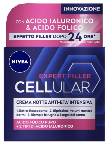 nivea crema viso 50ml - cellular anti-age - notte - rinnovatore giovinezza: tuttocasashop.it: igiene e cura della persona