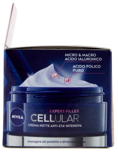 nivea crema viso 50ml - cellular anti-age - notte - rinnovatore giovinezza: tuttocasashop.it: igiene e cura della persona
