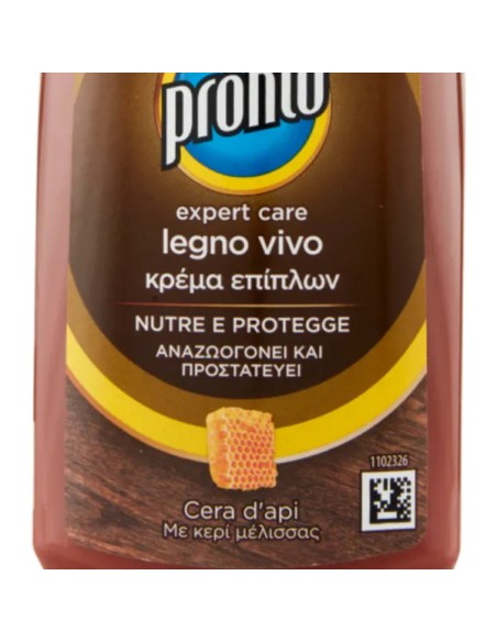 pronto legnovivo crema - 200ml - con cera d'api - nutre e protegge il legno: tuttocasashop.it: pulizia e cura della casa