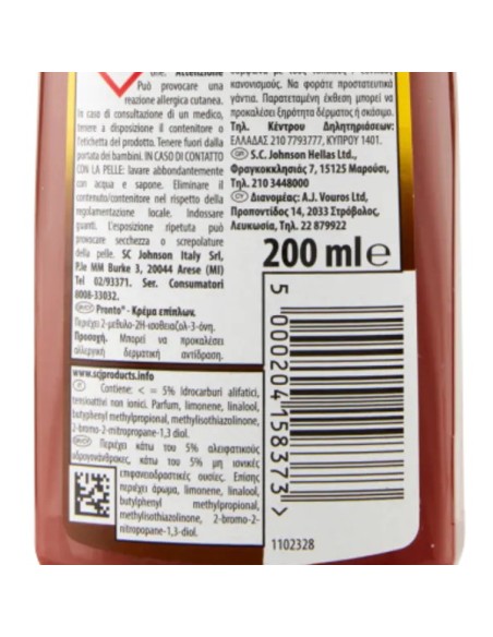 pronto legnovivo crema - 200ml - con cera d'api - nutre e protegge il legno: tuttocasashop.it: pulizia e cura della casa