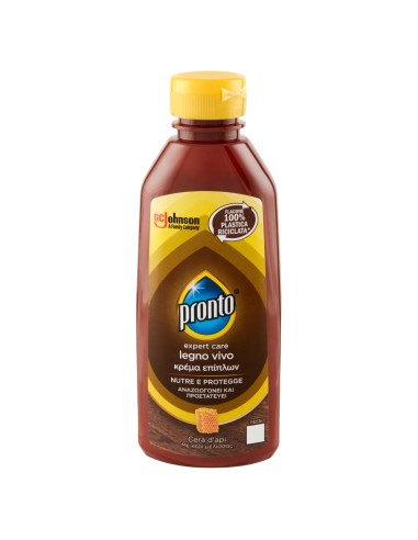 pronto legnovivo crema - 200ml - con cera d'api - nutre e protegge il legno: tuttocasashop.it: pulizia e cura della casa