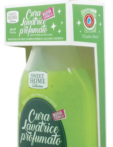 sweet home curalavatrice profumato - 250ml - muschio bianco: tuttocasashop.it: prodotti per bucato e tessuti