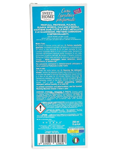sweet home curalavatrice profumato - 250ml - ocean paradise: tuttocasashop.it: prodotti per bucato e tessuti