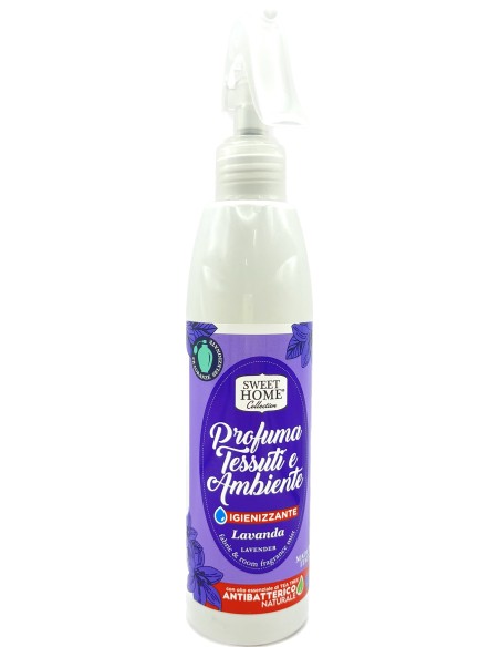 sweet home essenza profumante ambiente e tessuti 250ml - lavanda: tuttocasashop.it: pulizia e cura della casa