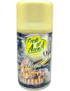 fresh aroma ricarica deodorante per diffusore automatico - 250ml - roma: tuttocasashop.it: pulizia e cura della casa