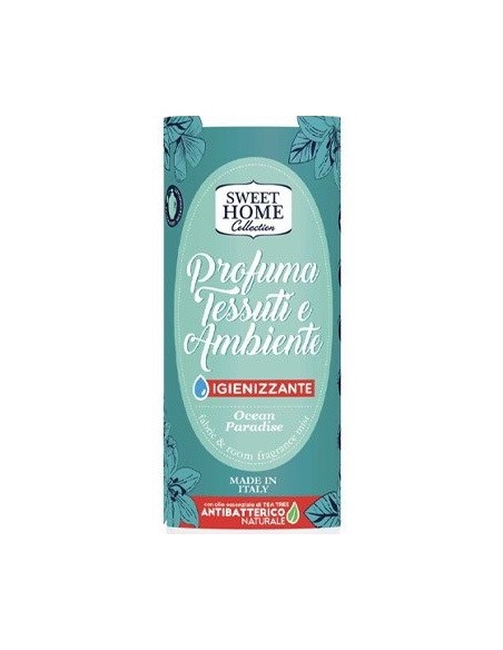 sweet home essenza profumante ambiente e tessuti 250ml - ocean paradise: tuttocasashop.it: pulizia e cura della casa