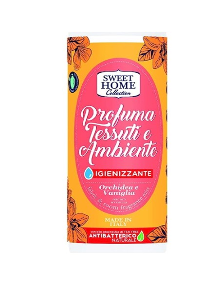 sweet home essenza profumante ambiente e tessuti 250ml - argan e vaniglia: tuttocasashop.it: pulizia e cura della casa