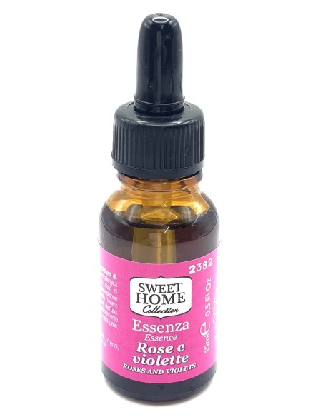 suarez sweet home oli essenziali 20ml essenza profumante - rosa e violette: tuttocasashop.it: pulizia e cura della casa