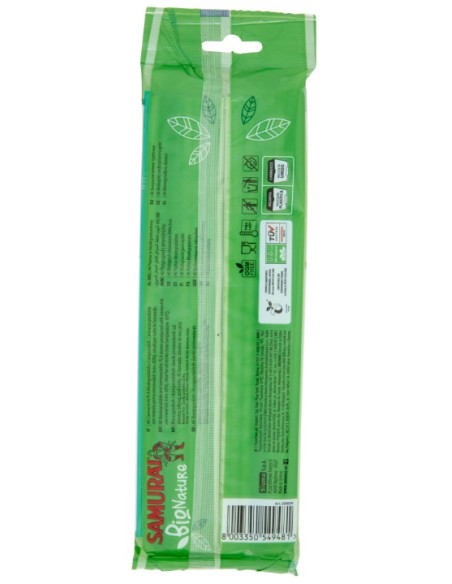 samurai cannucce con snodo - 40 pezzi - bio - biodegradabile e compostabile: tuttocasashop.it: carta & monouso