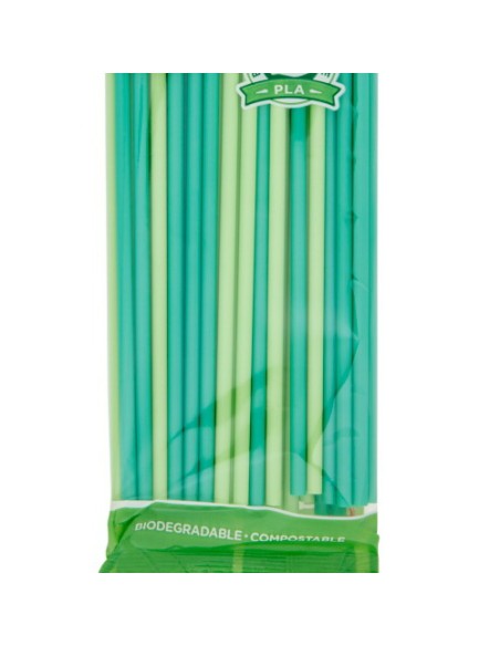 samurai cannucce con snodo - 40 pezzi - bio - biodegradabile e compostabile: tuttocasashop.it: carta & monouso