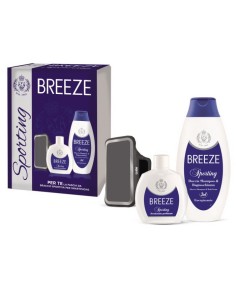 breeze sporting: deodorante 100ml + docciashampoo 400ml + fascia sport: tuttocasashop.it: igiene e cura della persona