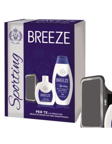 breeze sporting: deodorante 100ml + docciashampoo 400ml + fascia sport: tuttocasashop.it: igiene e cura della persona