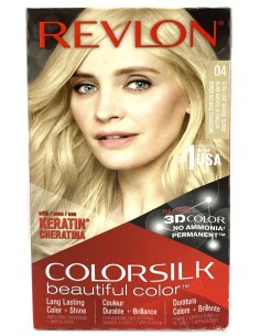 revlon colorsilk beautiful color - 04 - biondo naturale chiarissimo: tuttocasashop.it: igiene e cura della persona