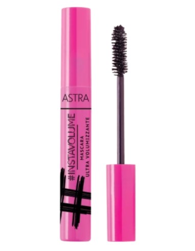 astra instavolume mascara ultra volumizzante - 10ml - 01 nero: tuttocasashop.it: igiene e cura della persona