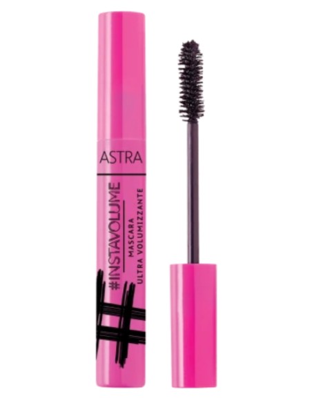 astra instavolume mascara ultra volumizzante - 10ml - 01 nero: tuttocasashop.it: igiene e cura della persona