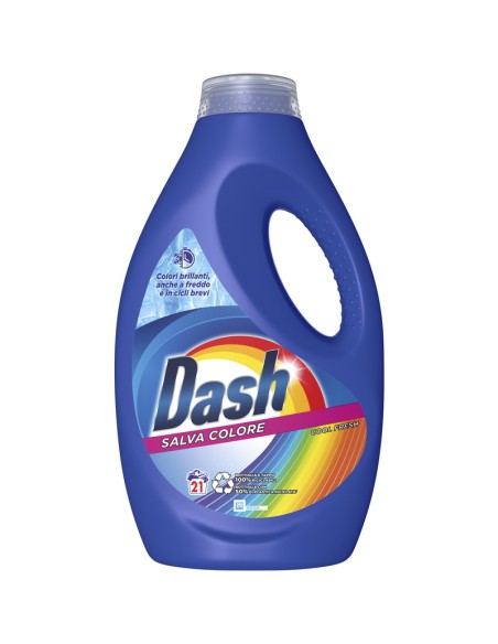 dash detersivo lavatrice liquido 21 lavaggi 1050ml - salva colore: tuttocasashop.it: prodotti per bucato e tessuti