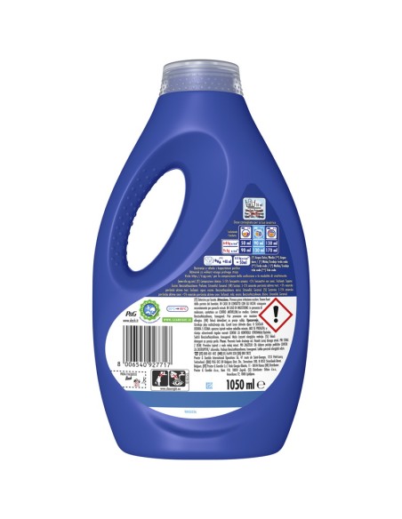 dash detersivo lavatrice liquido 21 lavaggi 1050ml - salva colore: tuttocasashop.it: prodotti per bucato e tessuti