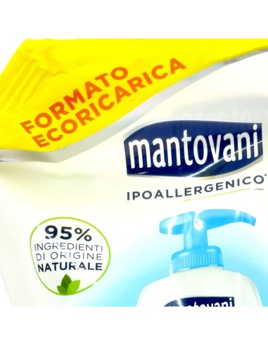 mantovani sapone sapone liquido - ecoricarica 750ml - classico: tuttocasashop.it: igiene e cura della persona