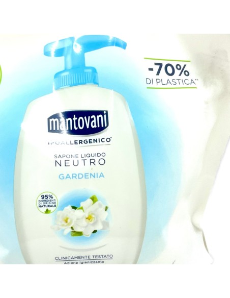 mantovani sapone sapone liquido - ecoricarica 750ml - classico: tuttocasashop.it: igiene e cura della persona