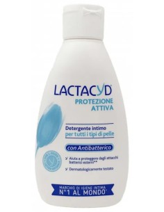 lactacyd detergente intimo - 200ml - protezione attiva - con antibatterico: tuttocasashop.it: igiene e cura della persona
