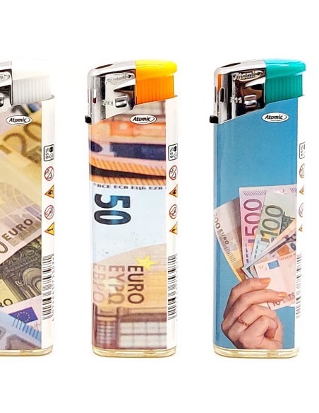 atomic accendino piezo elettronico - decori assortiti - euro: tuttocasashop.it: altro - bazar