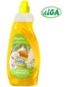 alga bio detersivo lavatrice gel - 36 lavaggi 1950ml - di origine vegetale: tuttocasashop.it: prodotti per bucato e tessuti