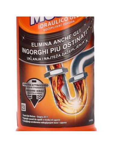 mr muscle idraulico liquido disgorgante 1l - mister muscolo: tuttocasashop.it: pulizia e cura della casa