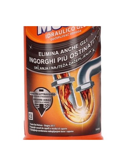 mr muscle idraulico liquido disgorgante 1l - mister muscolo: tuttocasashop.it: pulizia e cura della casa