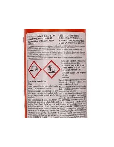 mr muscle idraulico liquido disgorgante 1l - mister muscolo: tuttocasashop.it: pulizia e cura della casa