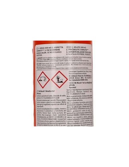 mr muscle idraulico liquido disgorgante 1l - mister muscolo: tuttocasashop.it: pulizia e cura della casa