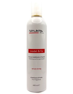 strukti spuma fissante per capelli 400ml - model&fix strong fruit fragrance: tuttocasashop.it: igiene e cura della persona