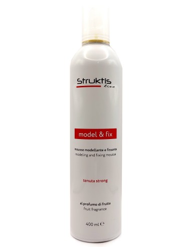 strukti spuma fissante per capelli 400ml - model&fix strong fruit fragrance: tuttocasashop.it: igiene e cura della persona