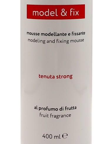 strukti spuma fissante per capelli 400ml - model&fix strong fruit fragrance: tuttocasashop.it: igiene e cura della persona
