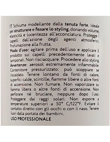 strukti spuma fissante per capelli 400ml - model&fix strong fruit fragrance: tuttocasashop.it: igiene e cura della persona