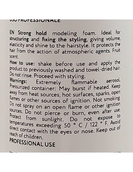 strukti spuma fissante per capelli 400ml - model&fix strong fruit fragrance: tuttocasashop.it: igiene e cura della persona