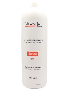 struktis attivatore in crema - ossigeno 20 volumi - ossidante per tintura: tuttocasashop.it: igiene e cura della persona