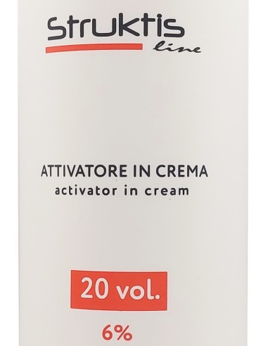 struktis attivatore in crema - ossigeno 20 volumi - ossidante per tintura: tuttocasashop.it: igiene e cura della persona