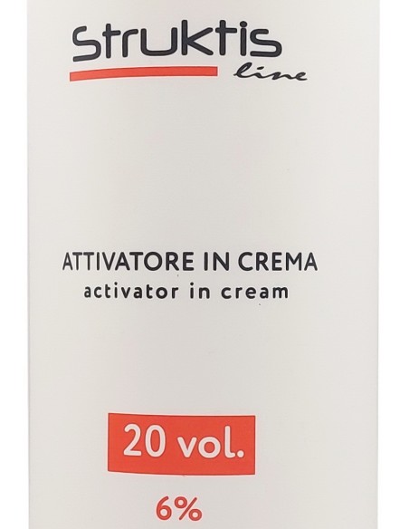 struktis attivatore in crema - ossigeno 20 volumi - ossidante per tintura: tuttocasashop.it: igiene e cura della persona