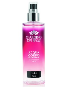 giardino dei sensi acqua profumata corpo - 200ml - ninfea rosa: tuttocasashop.it: igiene e cura della persona