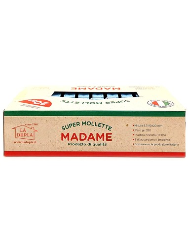 madame la dupla 20 pinze stendi bucato in plastica colorate - made in italy: tuttocasashop.it: prodotti per bucato e tessuti