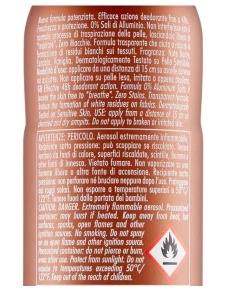 breeze deodorante spray - 150ml - argan - vaniglia e sandalo - zero macchie: tuttocasashop.it: igiene e cura della persona