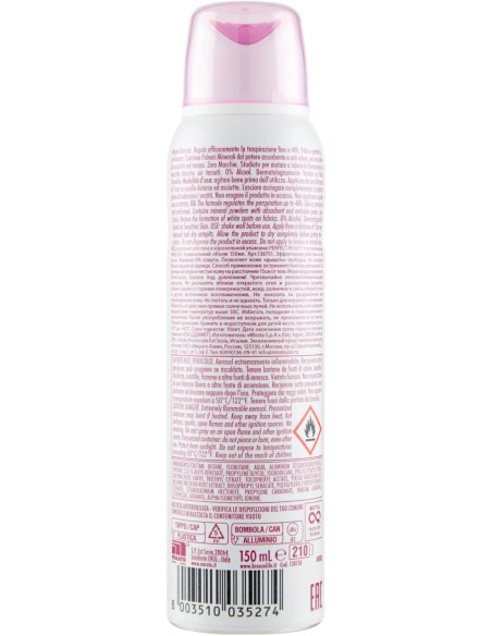 breeze deodorante spray - 150ml - perfect beauty - 0% alcool - zero macchie: tuttocasashop.it: igiene e cura della persona