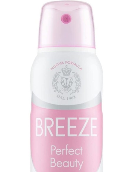 breeze deodorante spray - 150ml - perfect beauty - 0% alcool - zero macchie: tuttocasashop.it: igiene e cura della persona