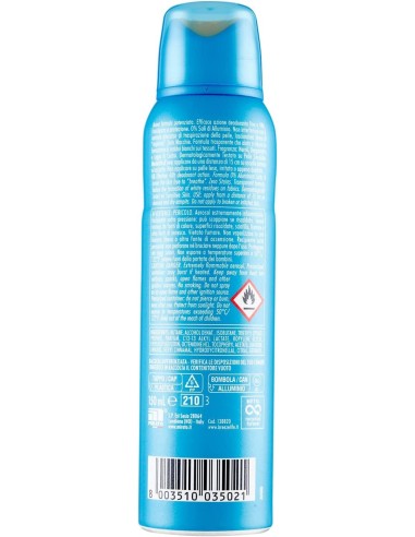 breeze deodorante spray - 150ml - blue - neroli e bergamotto - zero macchie: tuttocasashop.it: igiene e cura della persona