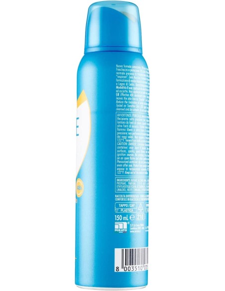 breeze deodorante spray - 150ml - blue - neroli e bergamotto - zero macchie: tuttocasashop.it: igiene e cura della persona
