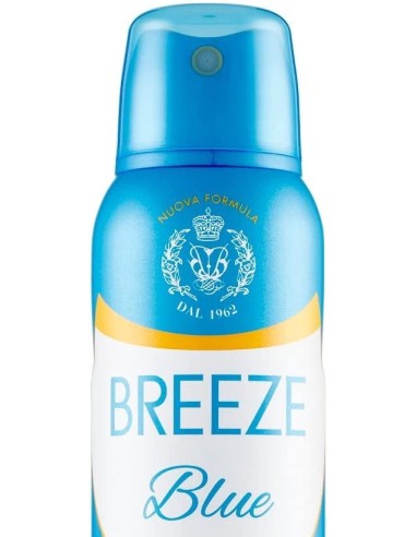 breeze deodorante spray - 150ml - blue - neroli e bergamotto - zero macchie: tuttocasashop.it: igiene e cura della persona