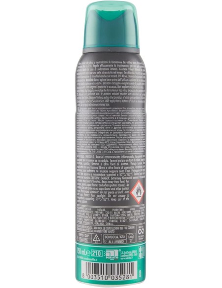 breeze deodorante spray - 150ml - men dry protection - zero alcool e macchie: tuttocasashop.it: igiene e cura della persona
