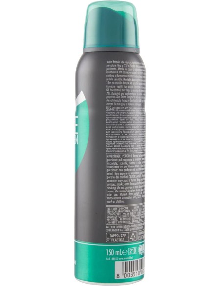 breeze deodorante spray - 150ml - men dry protection - zero alcool e macchie: tuttocasashop.it: igiene e cura della persona